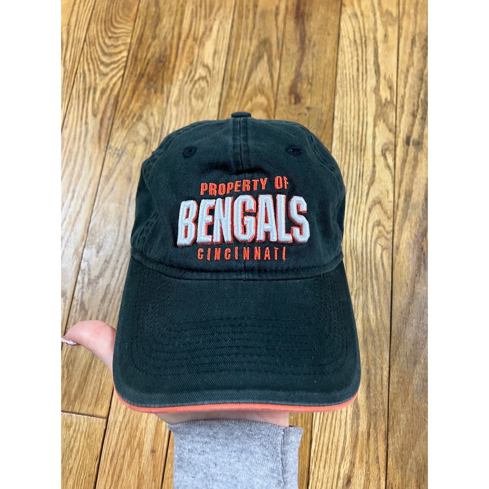 Vintage Property Of Cincinnati Bengals Hat Cap Reebok Embroidered NFL‎ Football
